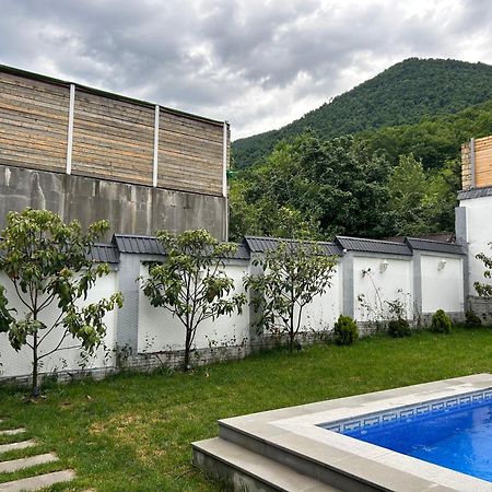 Qafqaz Mountside Chalet Gabala Exterior foto