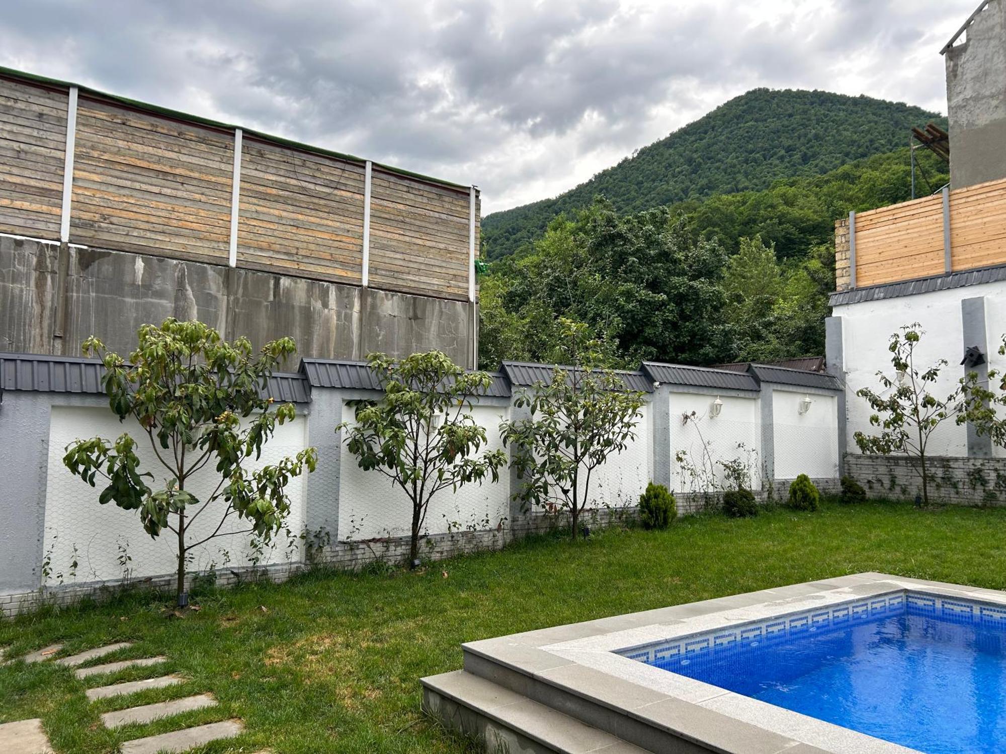 Qafqaz Mountside Chalet Gabala Exterior foto