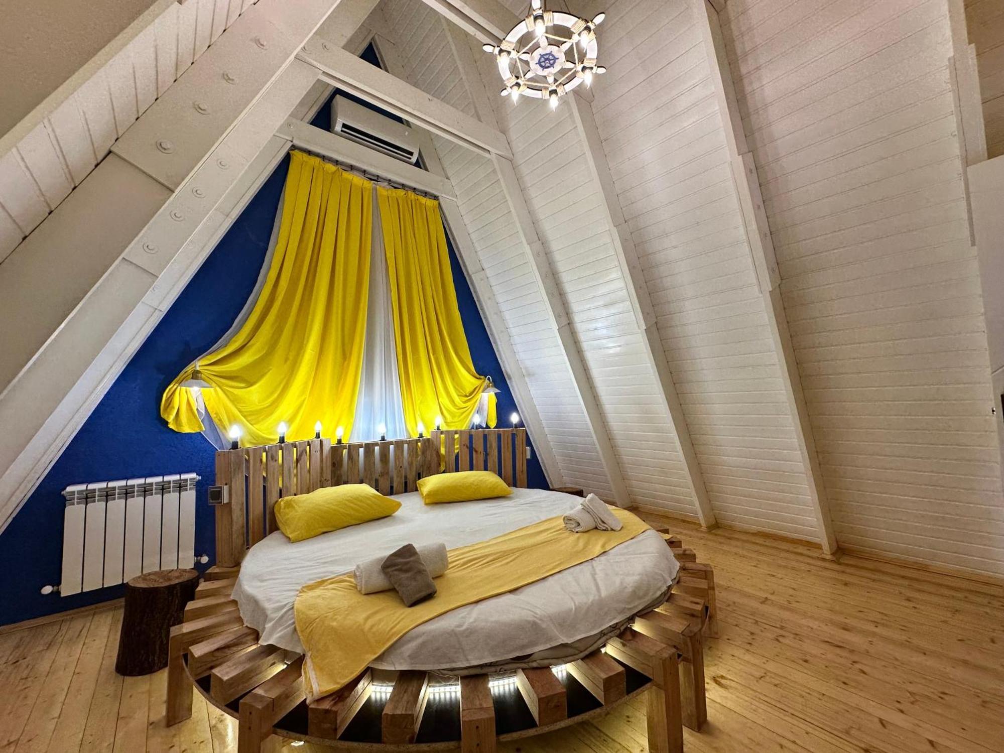 Qafqaz Mountside Chalet Gabala Exterior foto